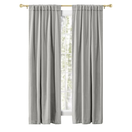 Grand Pointe Rod Pocket/Back Tab Curtain Panel